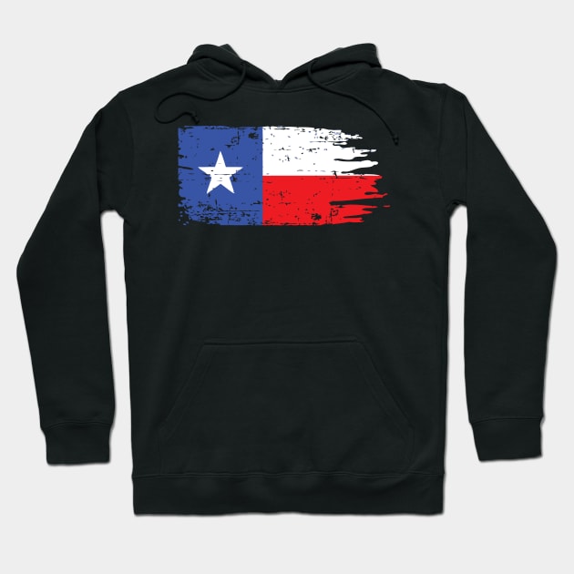 Texas Battle Flag Hoodie by Illustratorator